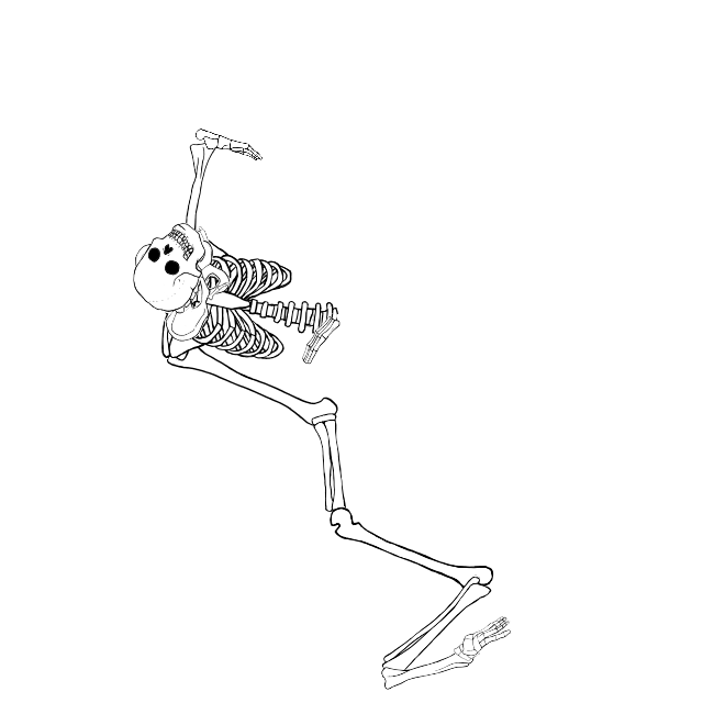 Dem bones dem bones dem – dry bones!