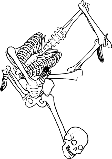 Dem bones dem bones dem – dry bones!