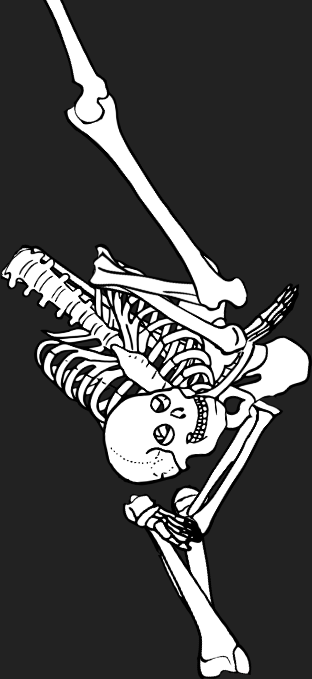 Dem bones dem bones dem – dry bones!