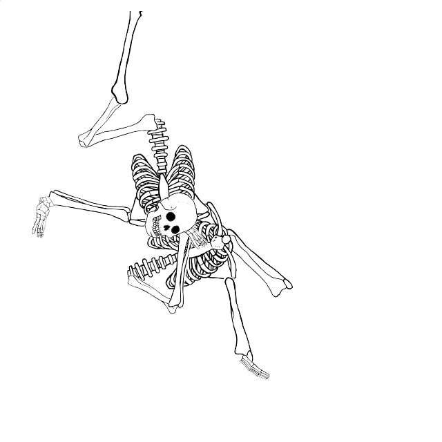 Dem bones dem bones dem – dry bones!