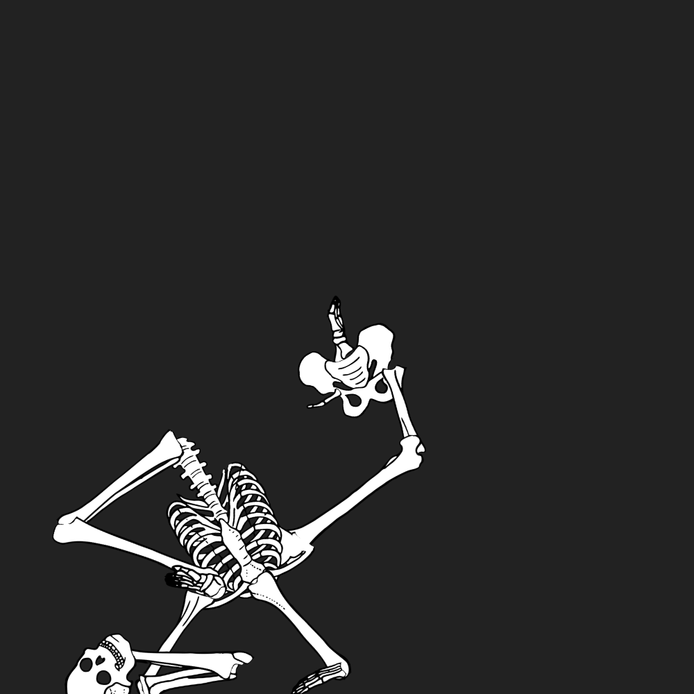 Dem bones dem bones dem – dry bones!