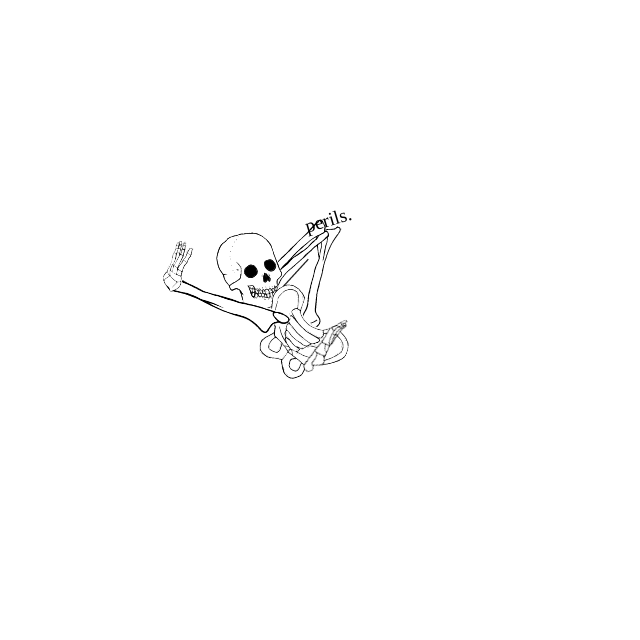 Dem bones dem bones dem – dry bones!