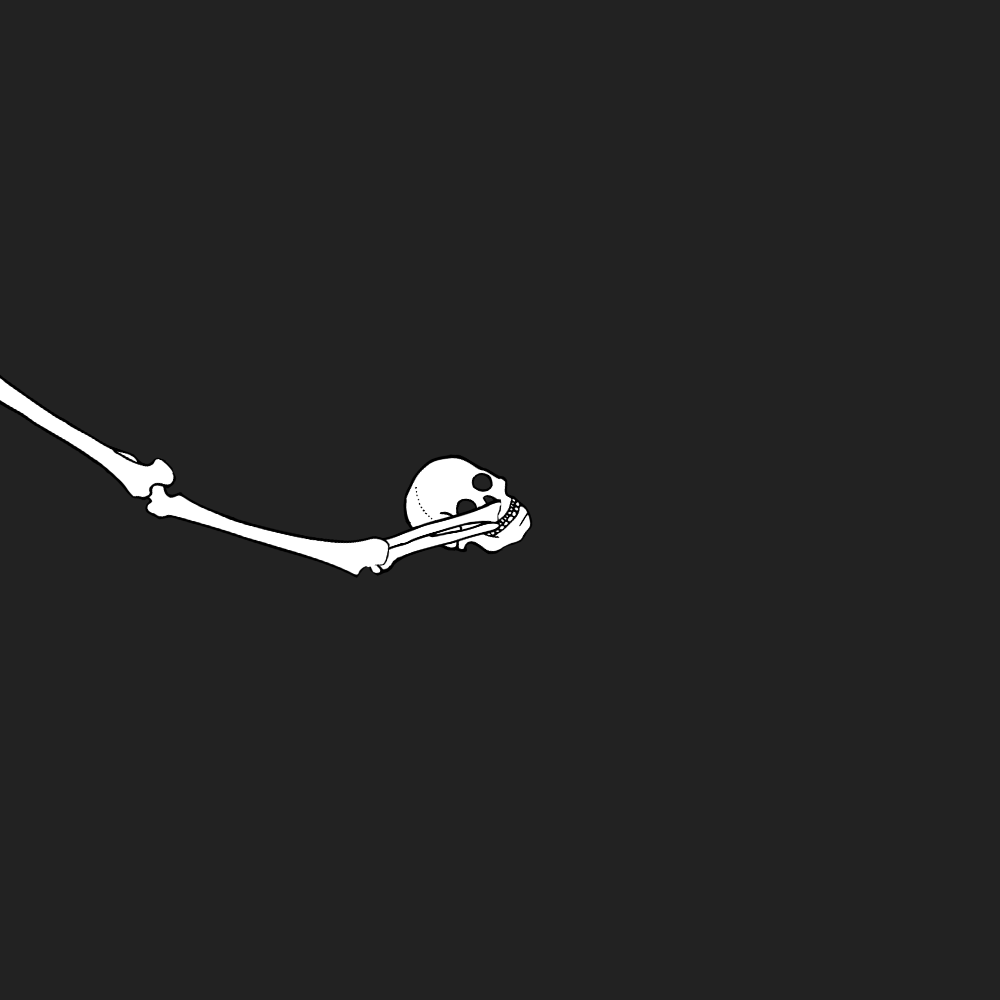 Dem bones dem bones dem – dry bones!