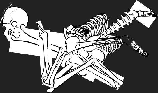 Dem bones dem bones dem – dry bones!