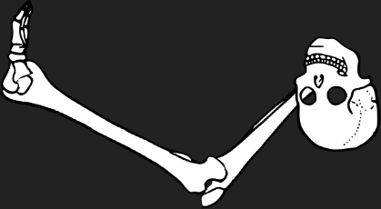 Dem bones dem bones dem – dry bones!