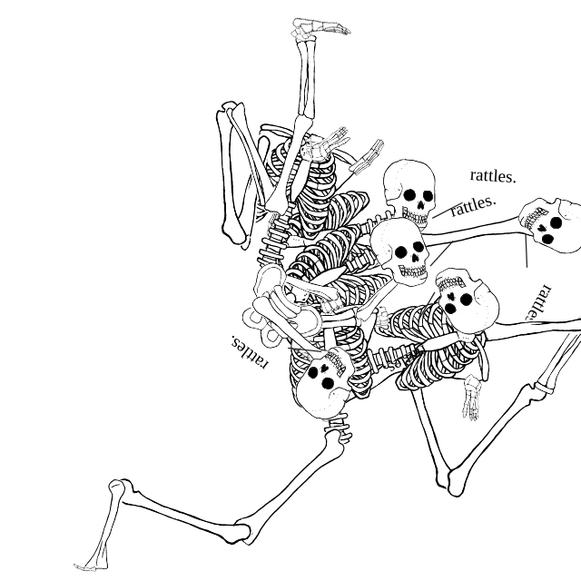 Dem bones dem bones dem – dry bones!