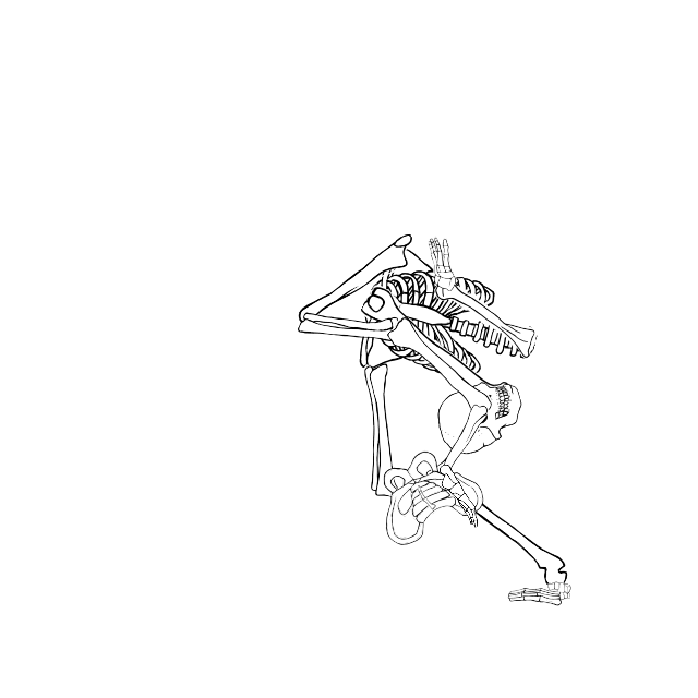 Dem bones dem bones dem – dry bones!