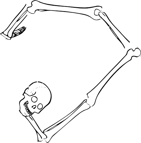 Dem bones dem bones dem – dry bones!