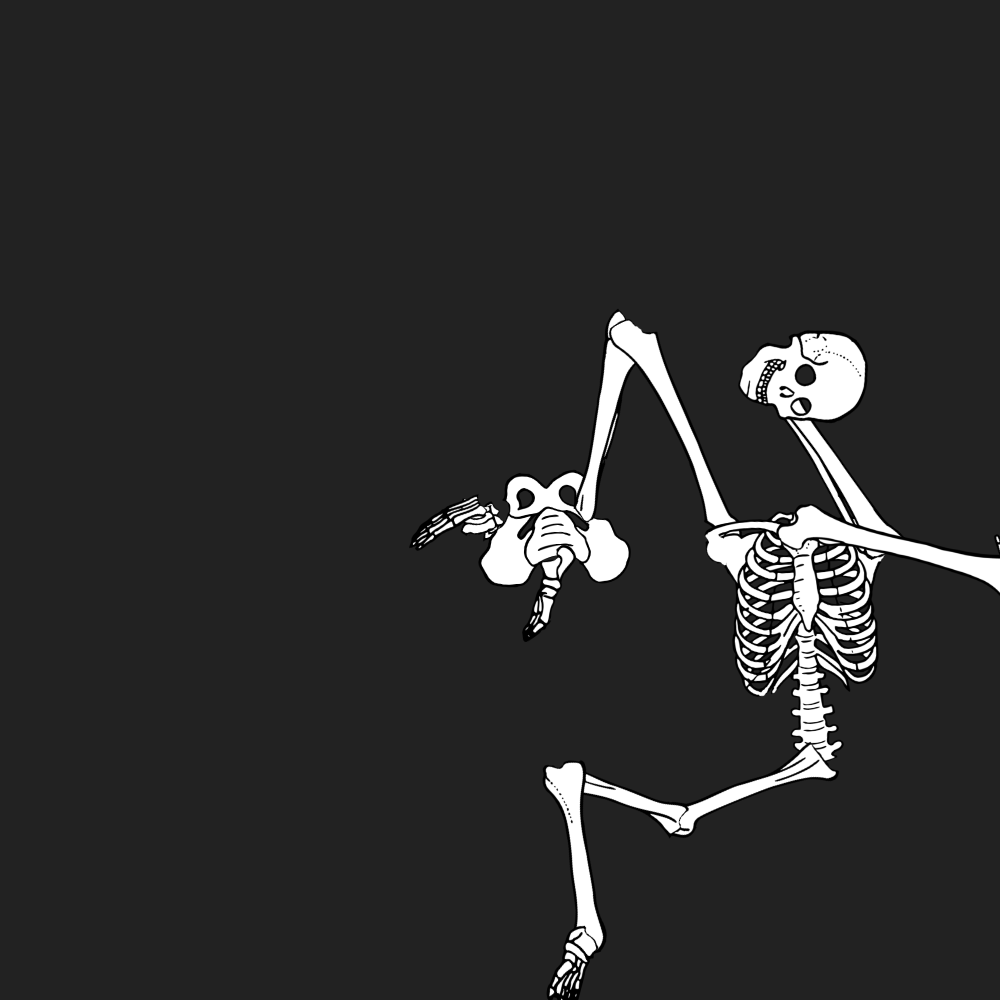 Dem bones dem bones dem – dry bones!