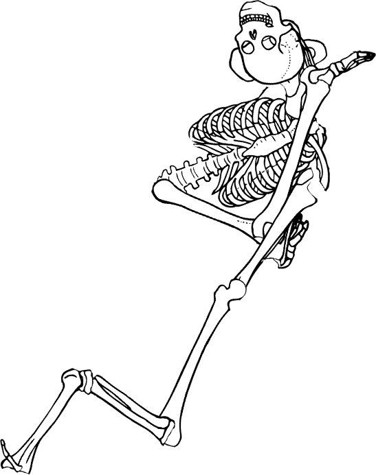 Dem bones dem bones dem – dry bones!