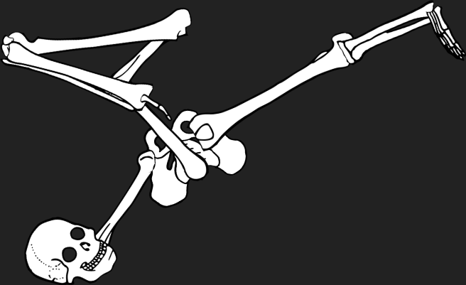 Dem bones dem bones dem – dry bones!