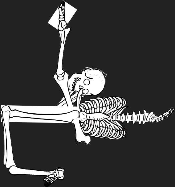 Dem bones dem bones dem – dry bones!