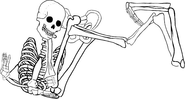 Dem bones dem bones dem – dry bones!