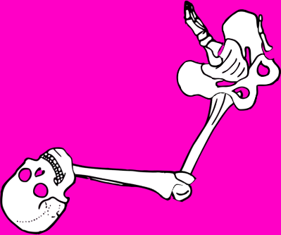 Dem bones dem bones dem – dry bones!