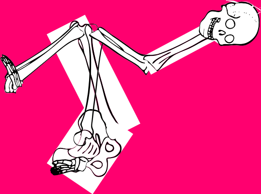 Dem bones dem bones dem – dry bones!