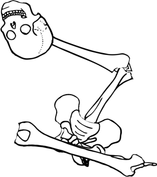 Dem bones dem bones dem – dry bones!