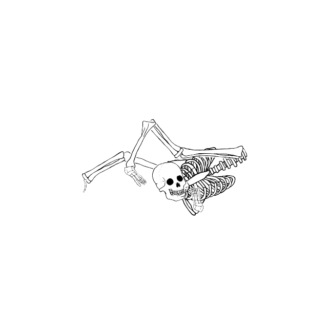 Dem bones dem bones dem – dry bones!