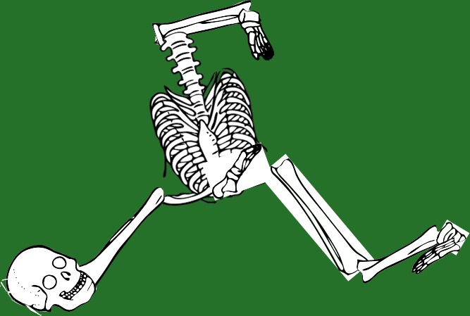 Dem bones dem bones dem – dry bones!