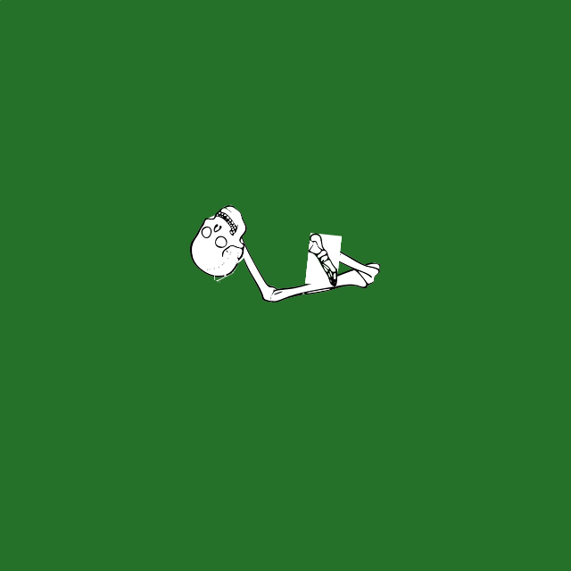 Dem bones dem bones dem – dry bones!