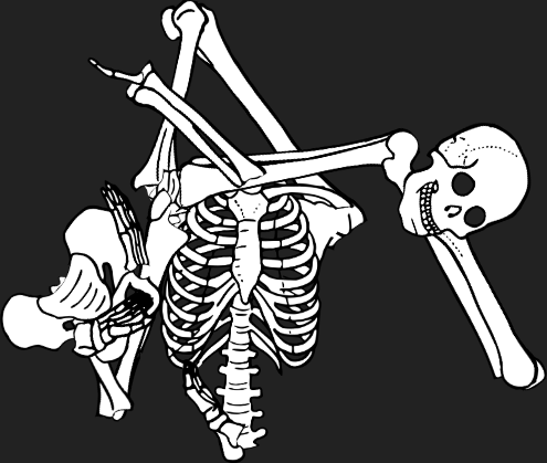 Dem bones dem bones dem – dry bones!