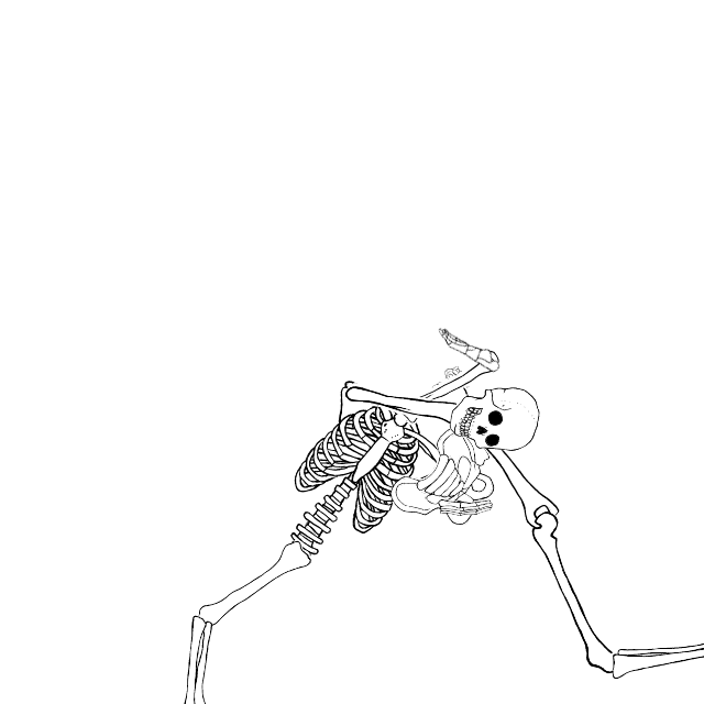 Dem bones dem bones dem – dry bones!