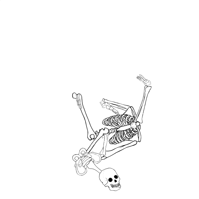 Dem bones dem bones dem – dry bones!