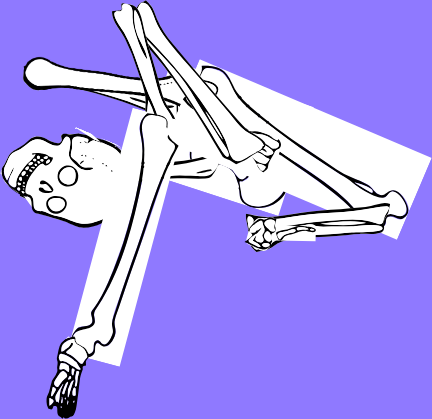 Dem bones dem bones dem – dry bones!
