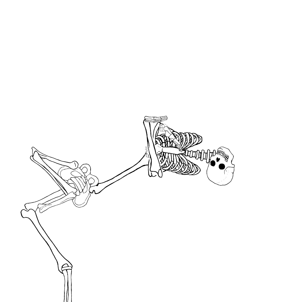 Dem bones dem bones dem – dry bones!