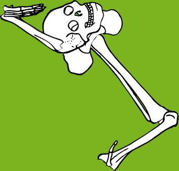 Dem bones dem bones dem – dry bones!