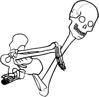 Dem bones dem bones dem – dry bones!