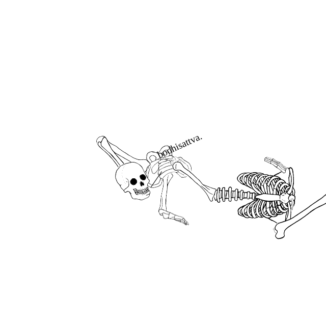 Dem bones dem bones dem – dry bones!