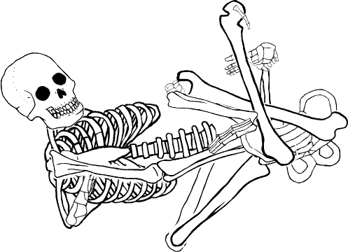 Dem bones dem bones dem – dry bones!