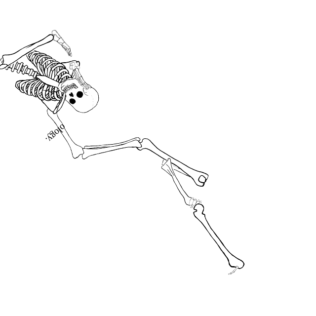 Dem bones dem bones dem – dry bones!