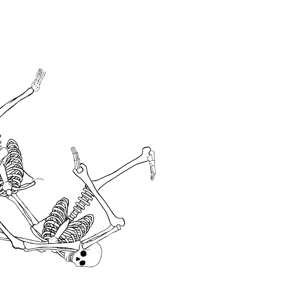 Dem bones dem bones dem – dry bones!