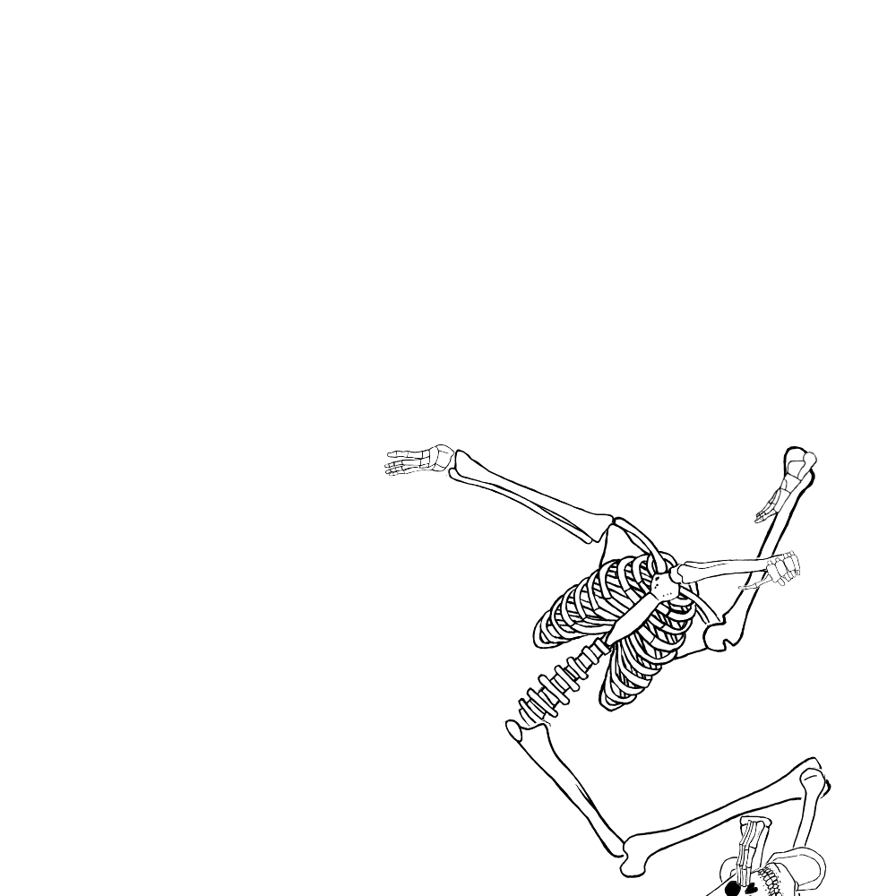 Dem bones dem bones dem – dry bones!