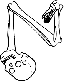 Dem bones dem bones dem – dry bones!