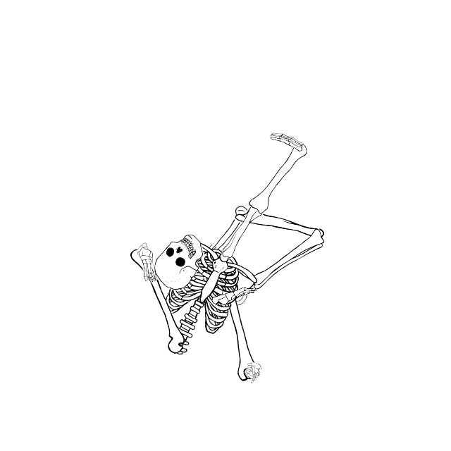 Dem bones dem bones dem – dry bones!