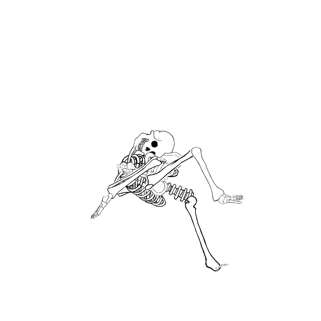 Dem bones dem bones dem – dry bones!