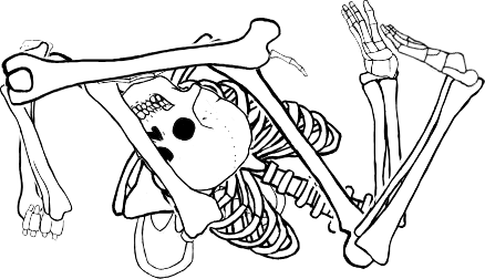 Dem bones dem bones dem – dry bones!