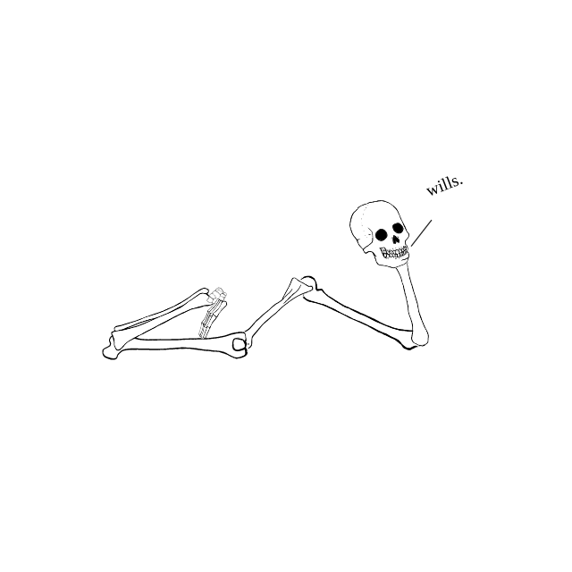 Dem bones dem bones dem – dry bones!
