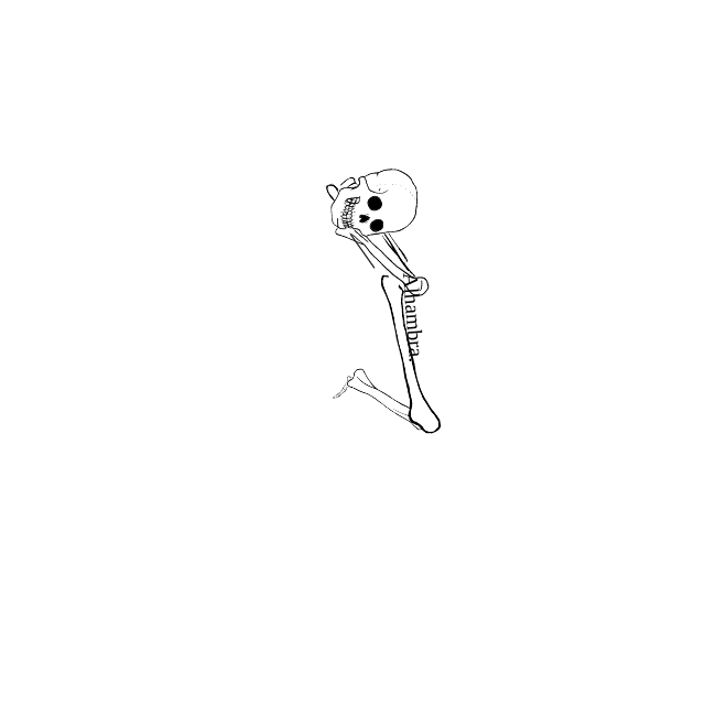 Dem bones dem bones dem – dry bones!