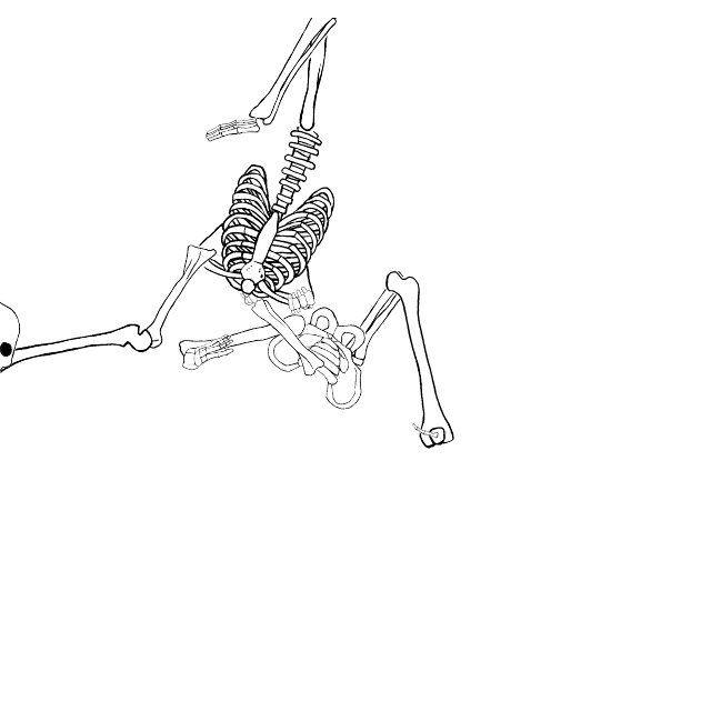 Dem bones dem bones dem – dry bones!