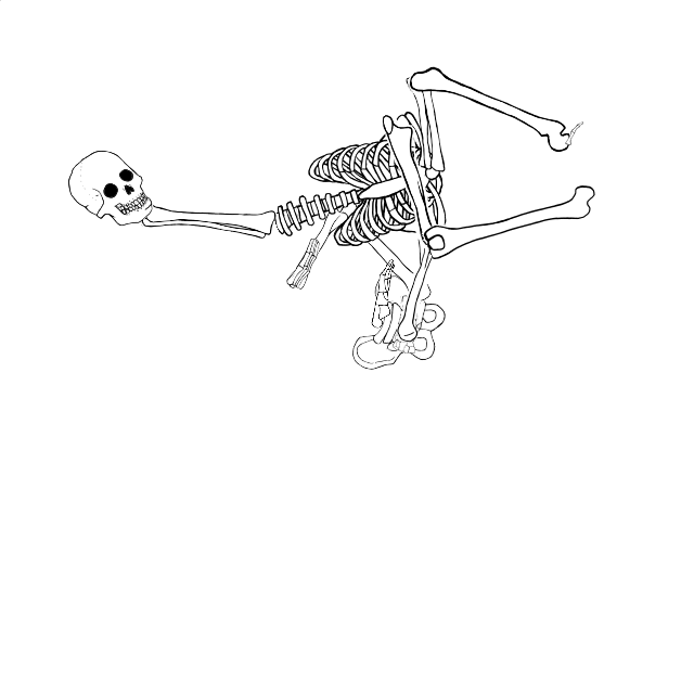 Dem bones dem bones dem – dry bones!