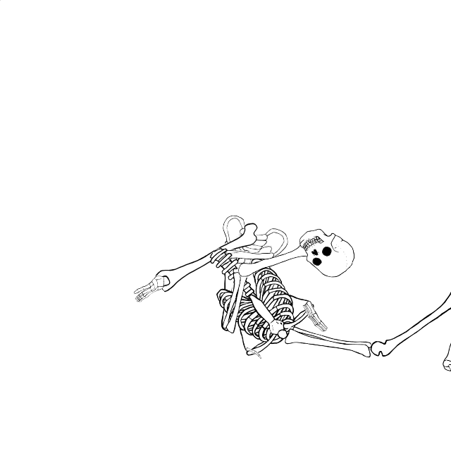 Dem bones dem bones dem – dry bones!