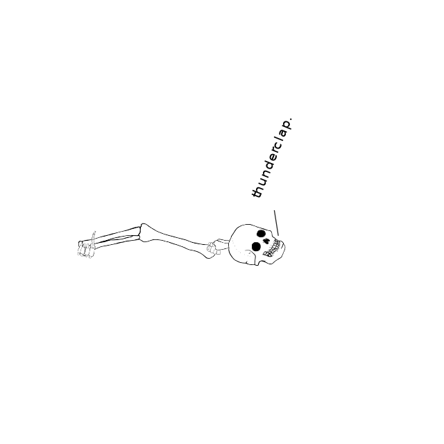Dem bones dem bones dem – dry bones!