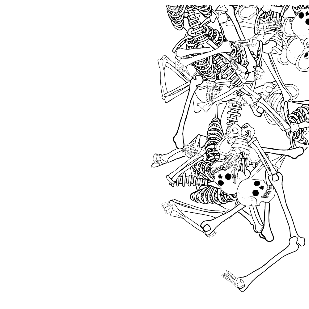 Dem bones dem bones dem – dry bones!