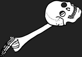 Dem bones dem bones dem – dry bones!