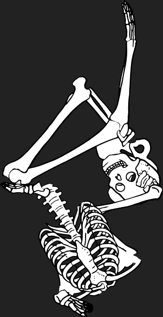 Dem bones dem bones dem – dry bones!