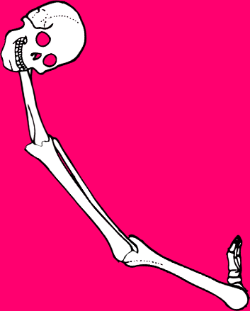 Dem bones dem bones dem – dry bones! Dem bones dem bones dem – extra bones!