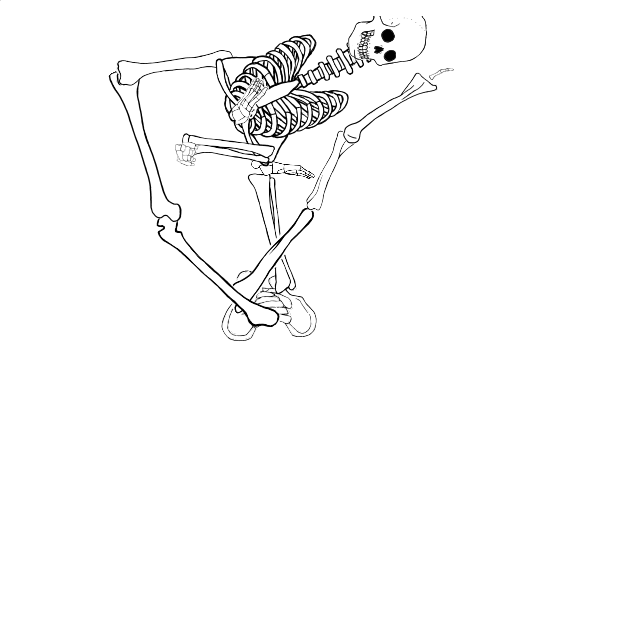 Dem bones dem bones dem – dry bones!